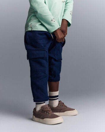 Tout-petit gar&ccedil;on - Pantalon cargo - Bleu marine, 