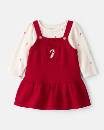 Dormeuse Père Noël Pour Bébé Fille - Carter's Taille Nouveau-né - Rose - Neuve Avec étiquettes