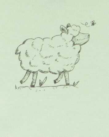 Bébé Emballage de 5 cache-couches à motifs d’animaux de la ferme, 