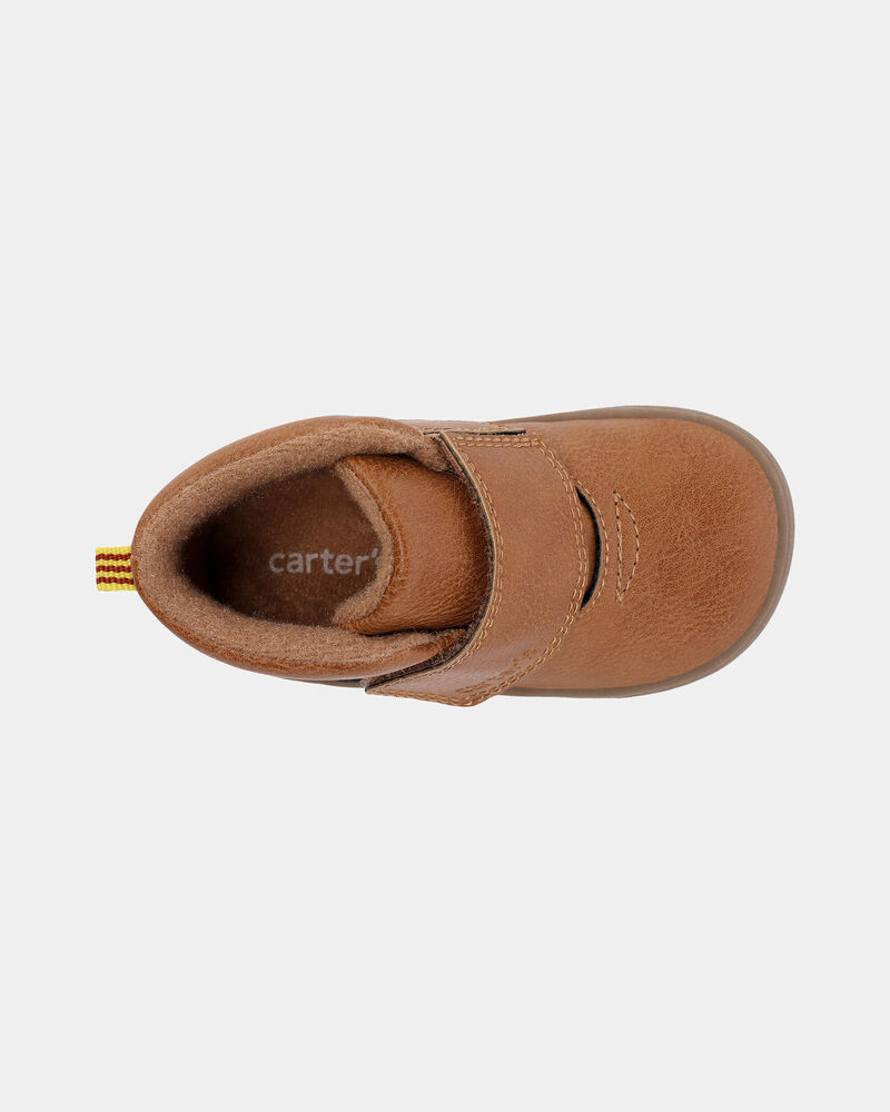 Baby Boy Every Step&reg; First Walker Boots - Brown, image 4 of 6 slides