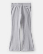 Girls Microfleece Flare Pants - Grey, image 2 of 4 slides