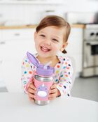 Bouteille en acier inoxydable avec paille Zoo pour tout-petit, image 6 sur 6 diapositives