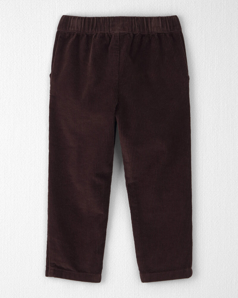 Toddler Boy Organic Cotton Corduroy Pants, image 2 of 4 slides