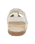 Every Step® First Walker Fisherman Sandals - White, image 3 of 7 slides