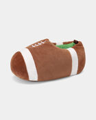 Boys Football Slippers - Brown, image 5 of 6 slides