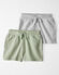 Gray, Moss Green