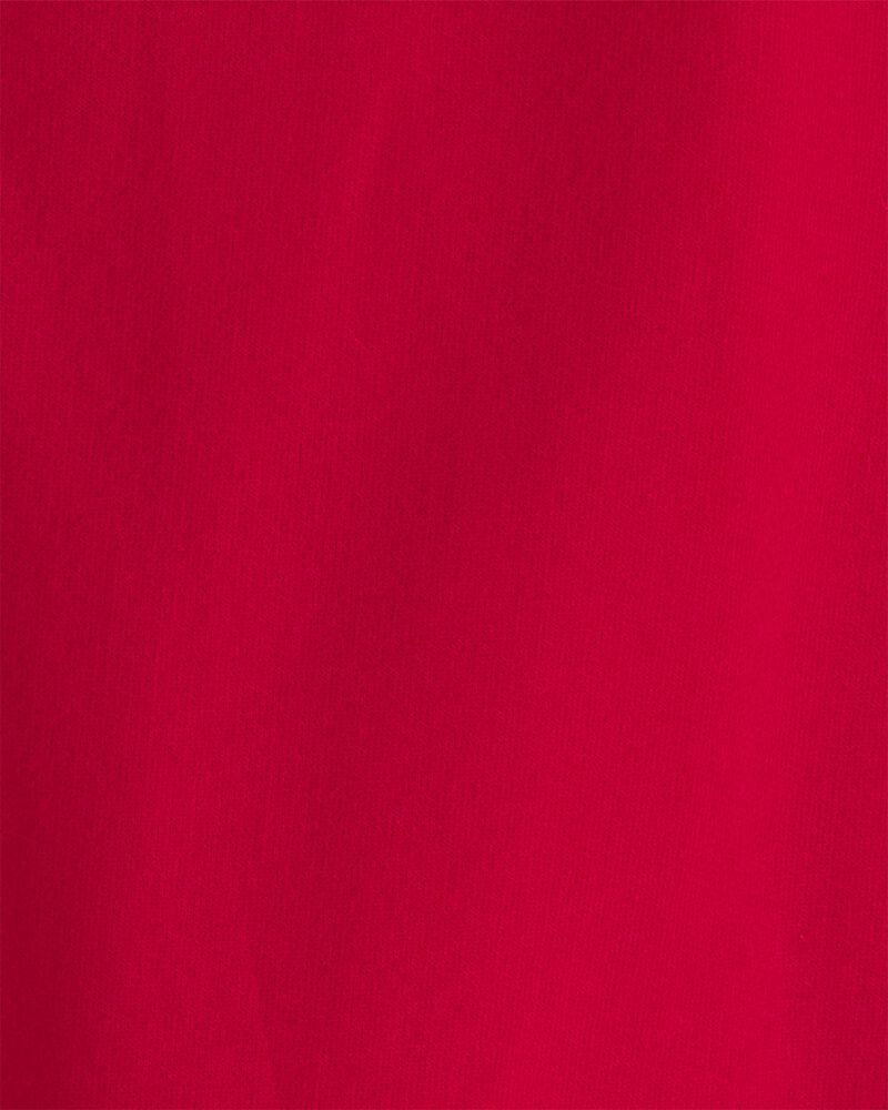 Jeune - Pantalon de jogging en tricot avec cordon de serrage - Rouge, image 3 sur 3 diapositives
