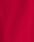 Jeune - Pantalon de jogging en tricot avec cordon de serrage - Rouge, image 3 sur 3 diapositives