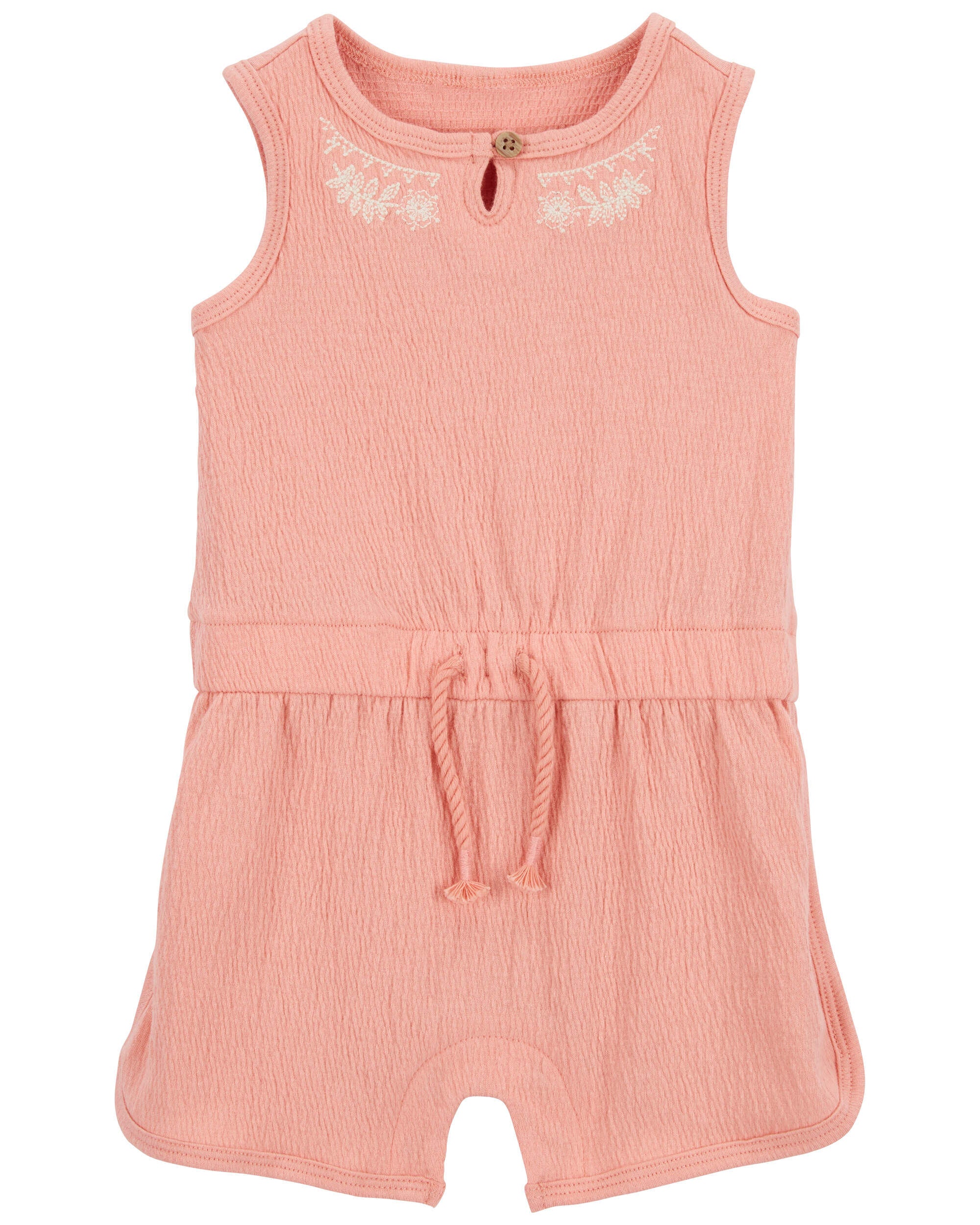 Baby girl pink romper cheap