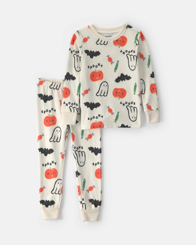 Baby 2-Piece Halloween Long-Sleeve Snug Fit Pyjama Set, image 1 of 5 slides