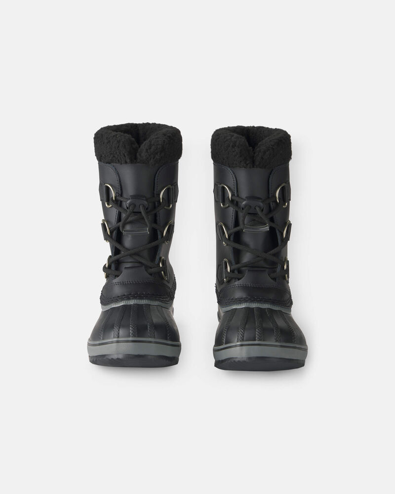 Boys SOREL Yoot Pac&trade; Winter Snow Boot - Black, image 1 of 3 slides