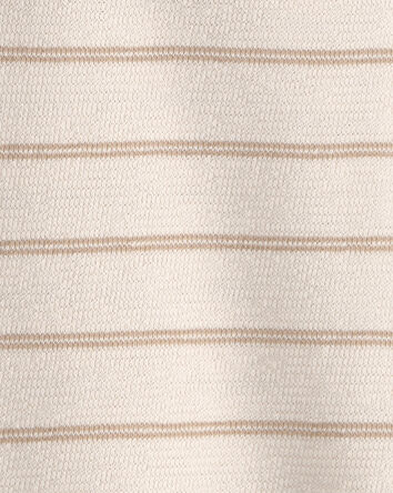 Tout-petit gar&ccedil;on - Polo &agrave; rayures - Cr&egrave;me, 
