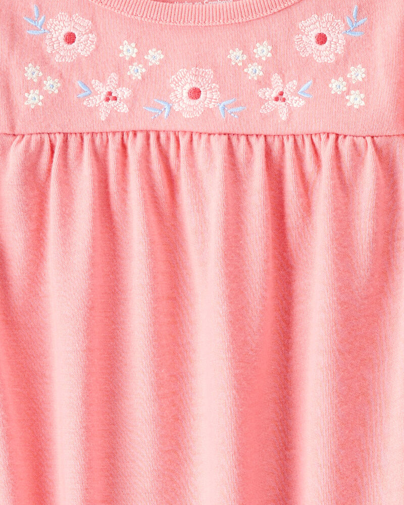 Girls 2-Pack Floral Bunnies Nightgowns, image 5 of 6 slides