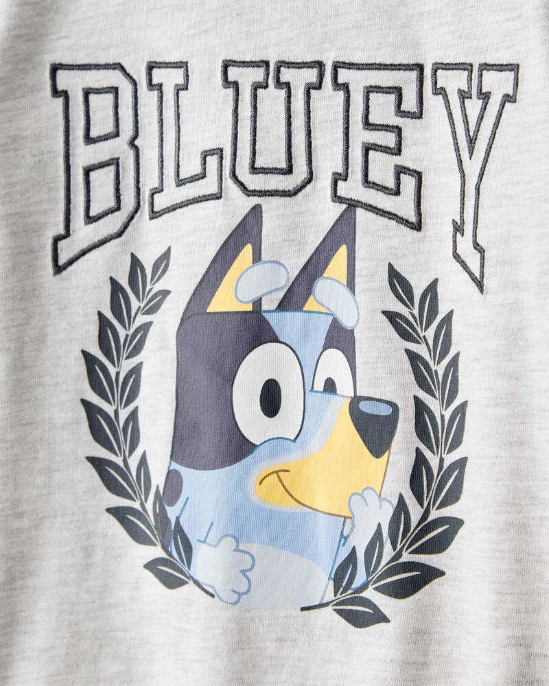 Toddler Bluey Short-Sleeve Graphic Tee - Grey, image 2 of 3 slides