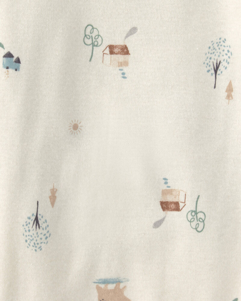 Baby 4-Pack Bear Long-Sleeve Bodysuits, image 3 of 6 slides