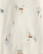 Baby 4-Pack Bear Long-Sleeve Bodysuits, image 3 of 6 slides