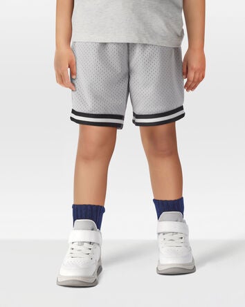 Toddler Fan-Favourite Mesh Short - Grey, 