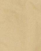 Toddler Pull-On Poplin Shorts - Khaki, image 5 of 6 slides