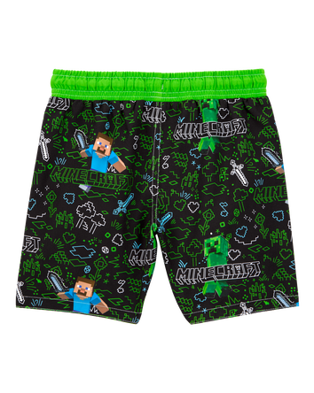 Kid MinecraftTM Swim Trunks, 