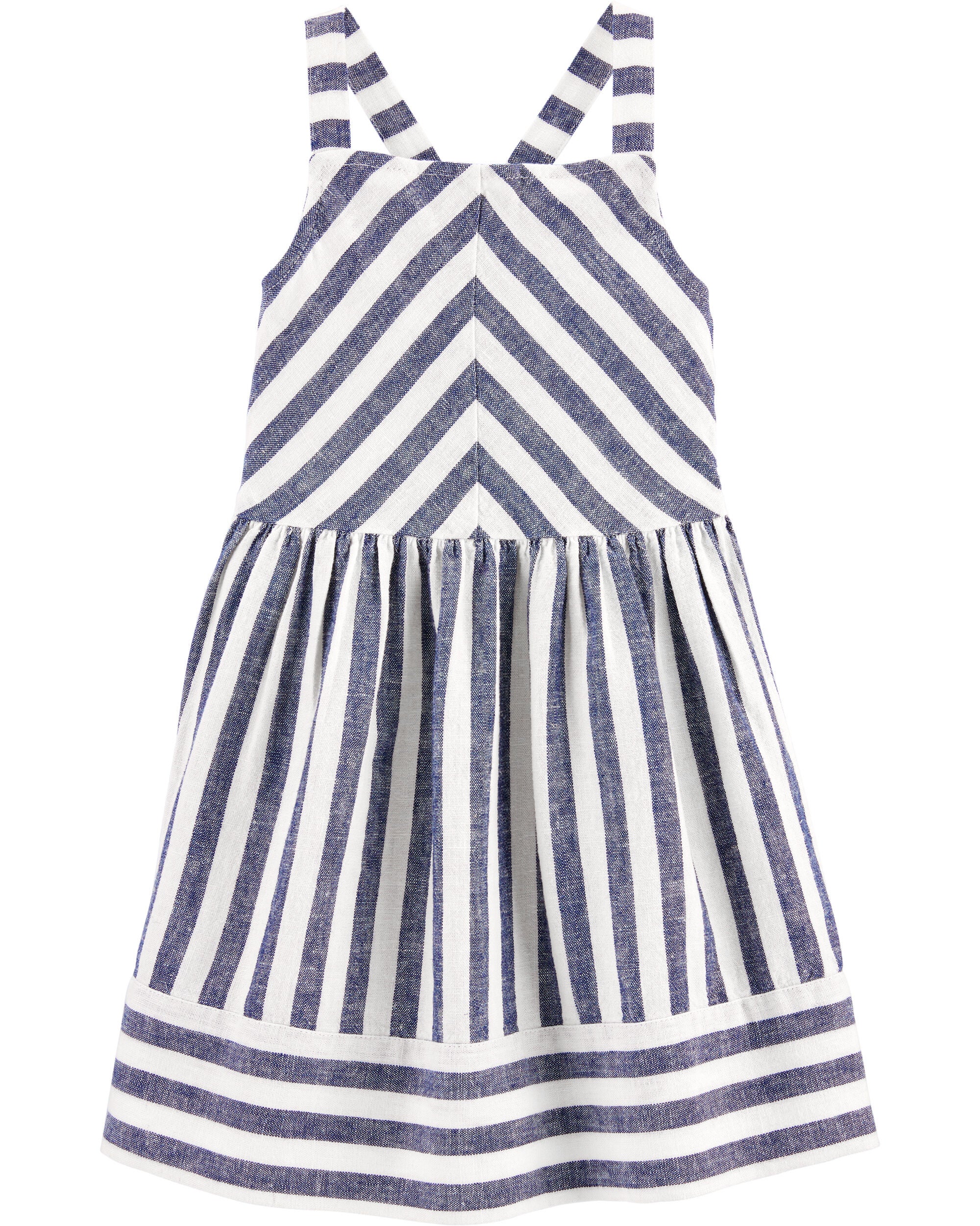 Striped Linen Dress