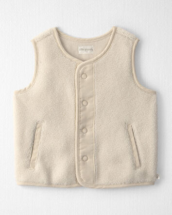 Tout-petit - Gilet en molleton teddy recycl&eacute;, 