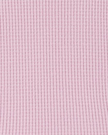 Kid Waffle Knit Thermal Long-Sleeve Tee, 
