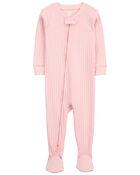 Baby 1-Piece Cotton Blend Footie Pyjamas, image 1 of 3 slides