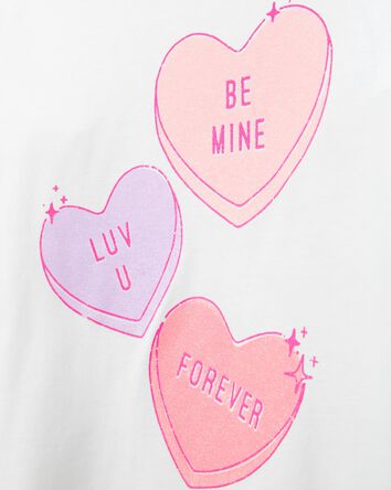 Kid Be Mine Long-Sleeve Shirt - White, 
