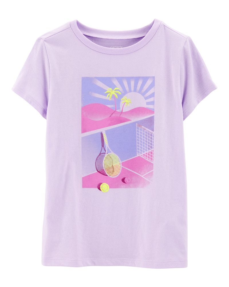 Kid Tennis Graphic Tee, image 1 of 3 slides