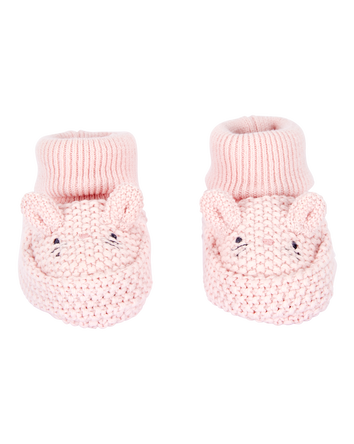 Baby Bunny Crochet Booties, 