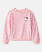 Filles - Chandail Hello Kitty&reg; - Rose, image 1 sur 2 diapositives