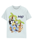 Toddler Bluey™ Short-Sleeve Graphic Tee - Blue, image 1 of 2 slides