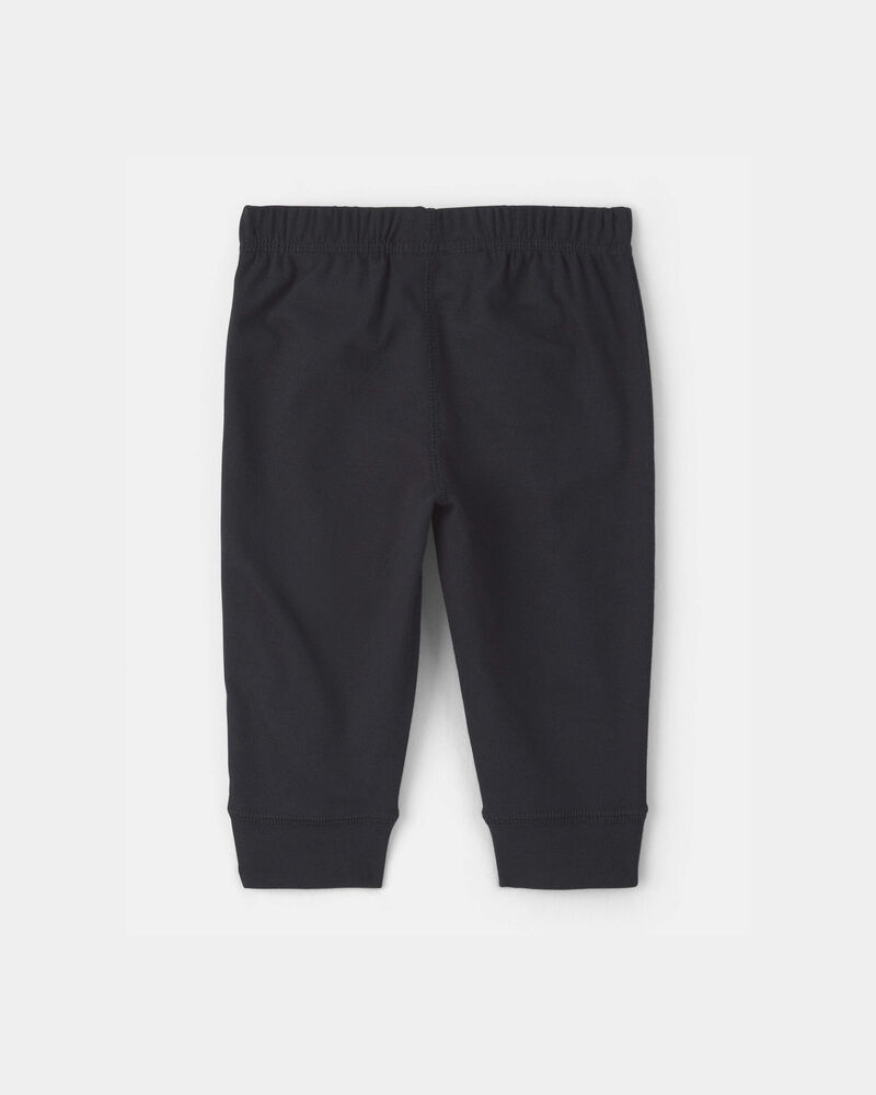 Baby 2-Pack Pants - Grey/Black, image 2 of 5 slides