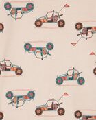 Boys 4-Piece Race Car 100% Snug Fit Cotton Pyjamas, image 3 of 4 slides