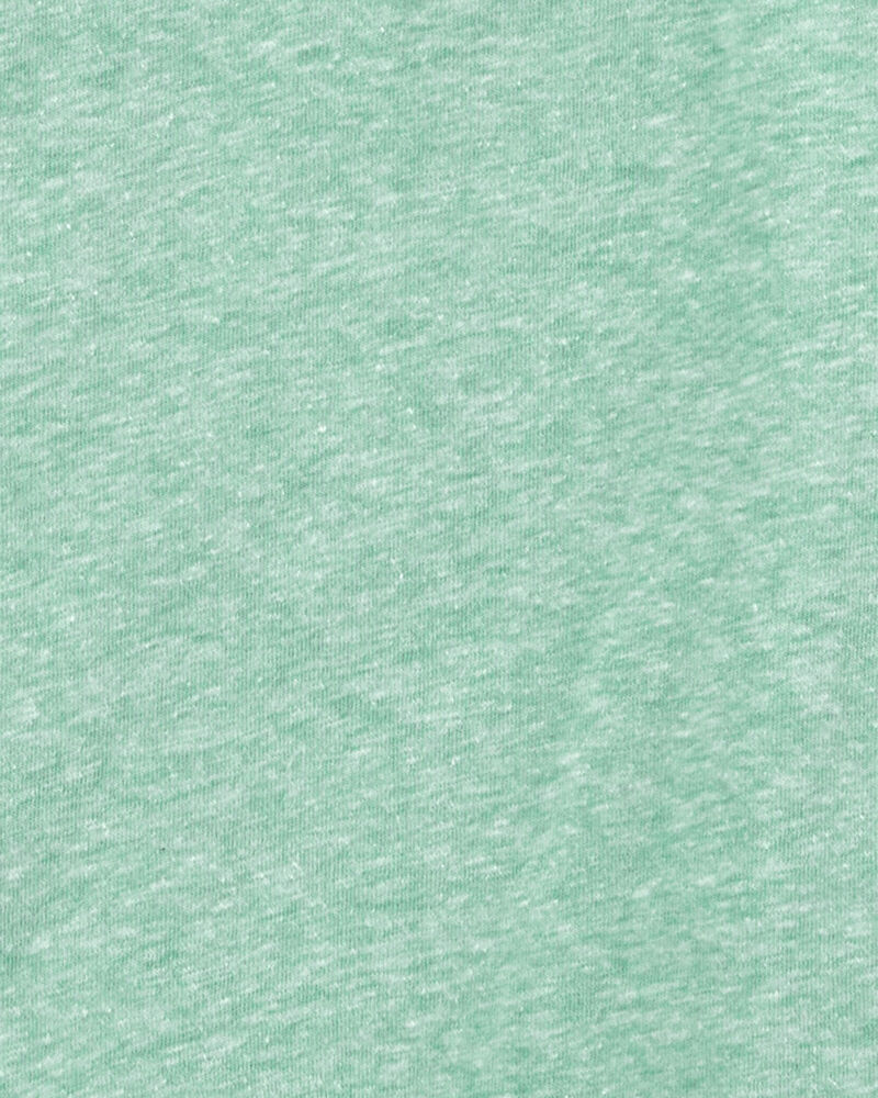 Baby Heathered Pocket Henley, image 2 of 3 slides