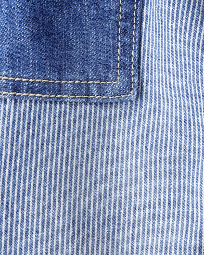 Bébé Jean en denim Hickory d'inspiration rétro - Lavage cornouailles, image 3 sur 4 diapositives