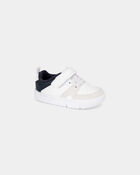 Baby Boy Every Step&reg; First Walker Colour Block Sneakers - Green/White/Tan, image 1 of 6 slides