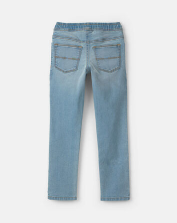 Boys Denim Straight Jeans - Light Wash, 
