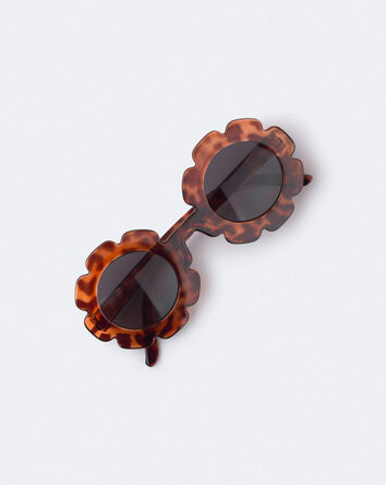 Tout-petit fille - Lunettes de soleil festonn&eacute;es et &eacute;caille de tortue, 