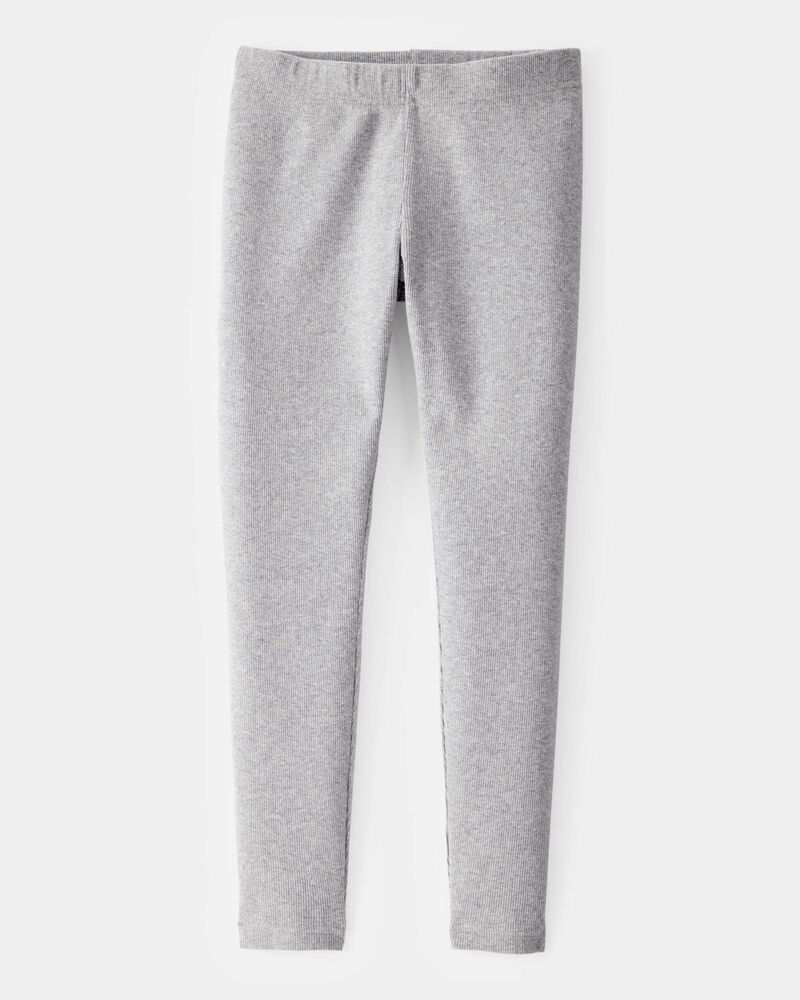 Kid Ribbed Leggings, image 1 of 4 slides