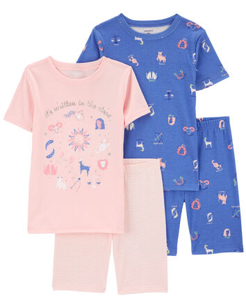 Emballage de 2 pyjamas 2 pièces à motif astrologique In The Stars, 