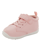  Every Step® First Walker  High-Top Sneakers - Pink, image 6 of 8 slides