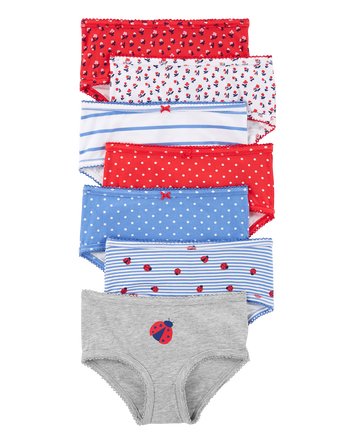 Kid 7-Pack Stretch Cotton Undies, 