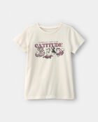 Girls Disney&copy; Cats Graphic Tee - Cream, image 1 of 2 slides