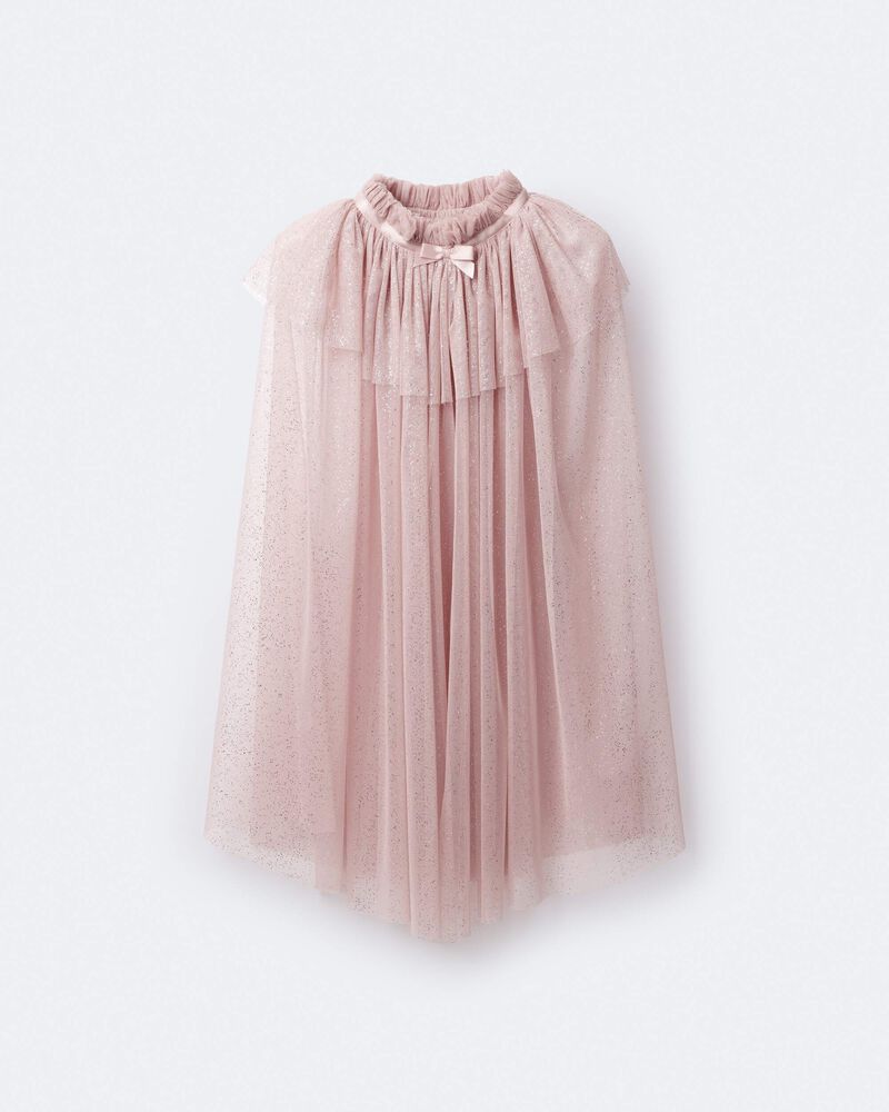 Toddler Girl Confetti Dress Up Cape - Light Pink, image 6 of 7 slides