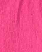 Filles - Ensemble haut &agrave; manches courtes et short, tropical - Rose, image 3 sur 3 diapositives
