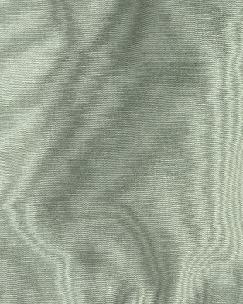 Boys Canvas Shorts - Green, image 3 of 4 slides