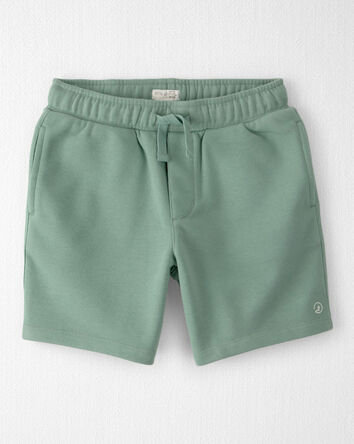 Boys Recycled Shorts Made with Organic Cotton, 
