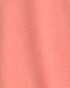 Kid French Terry Zip-Up Hoodie - Orange, image 3 of 4 slides