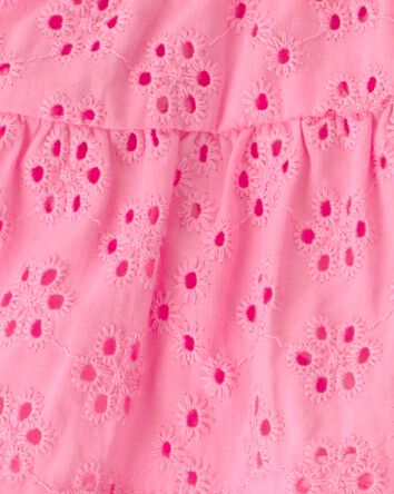 B&eacute;b&eacute; fille - Ensemble 2 pi&egrave;ces haut et short - Rose, 
